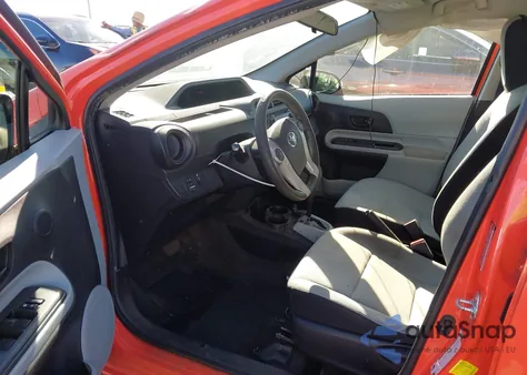 2012 Toyota Prius C One from USA, damaged, VIN JTDKDTB35C1011354